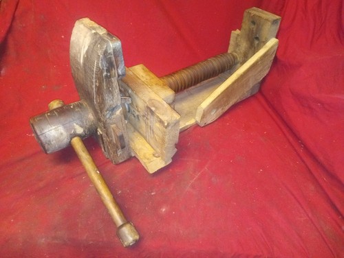 Antique primitive large wooden - primitive,